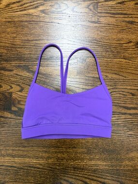 Lululemon Purple Sports Bra Sz 2